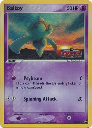Baltoy - 44/108 - Reverse Holo - EN