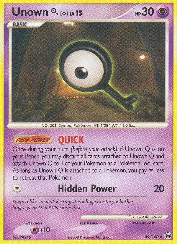 Unown Q - 49/100 - EN
