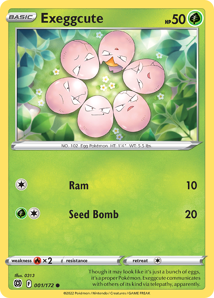 Exeggcute - 001/172 - EN Exeggcute - 001/172 - EN