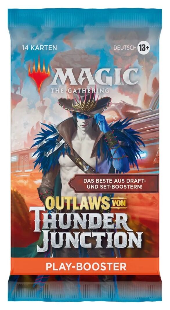 Outlaws von Thunder Junction Play Booster Pack - Magic the Gathering - DE Outlaws von Thunder Junction Play Booster Pack - Magic the Gathering - DE