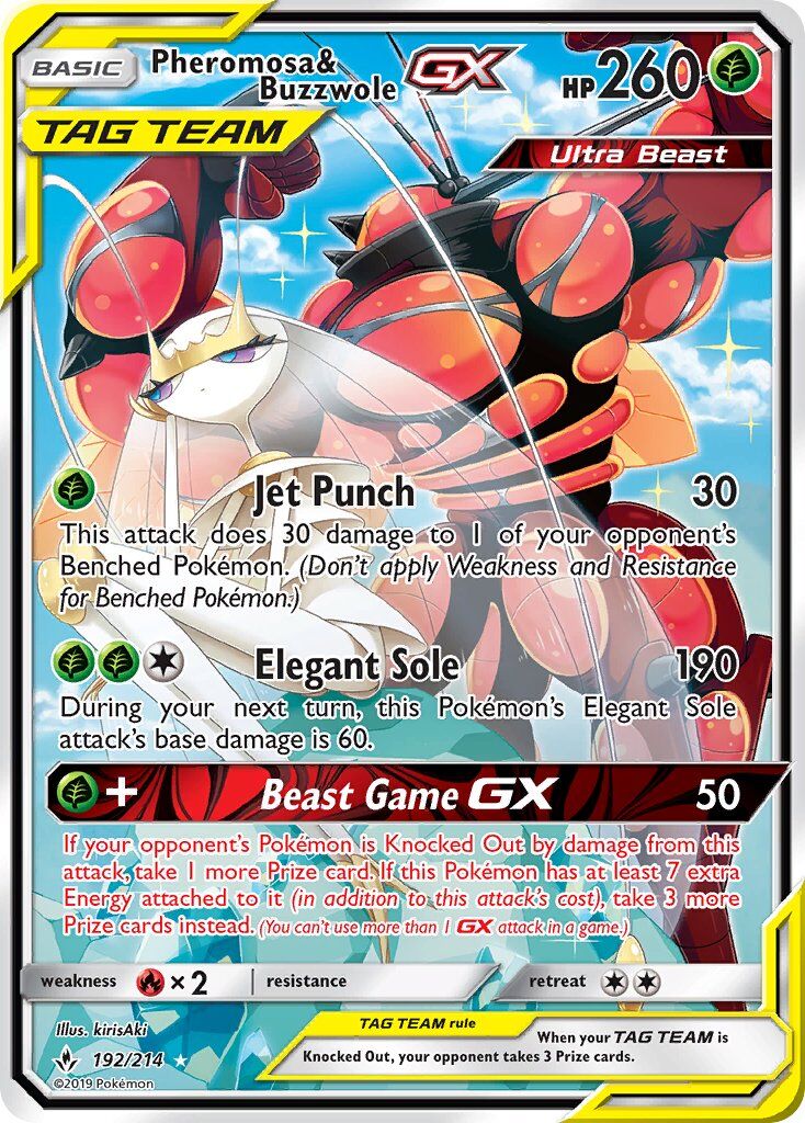 Pheromosa & Buzzwole-GX - 192/214 - EN