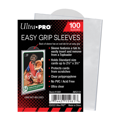 Ultra PRO 2,5" x 3,5" Easy Grip Sleeves (100) Ultra PRO 2,5" x 3,5" Easy Grip Sleeves (100)