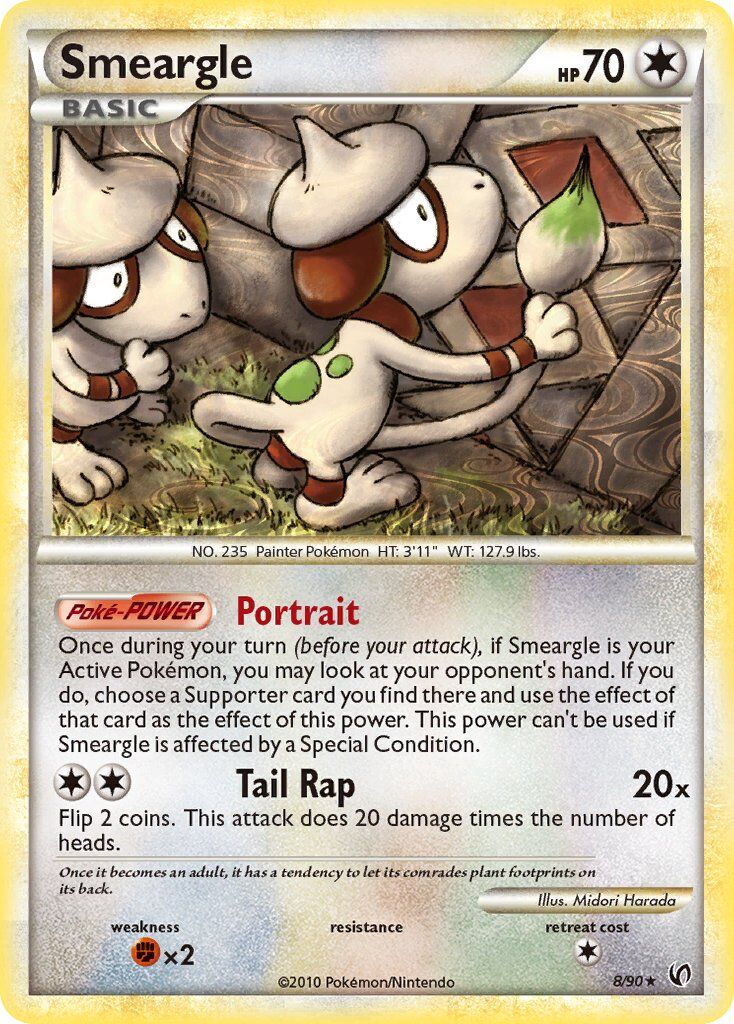 Smeargle - 8/91 - EN