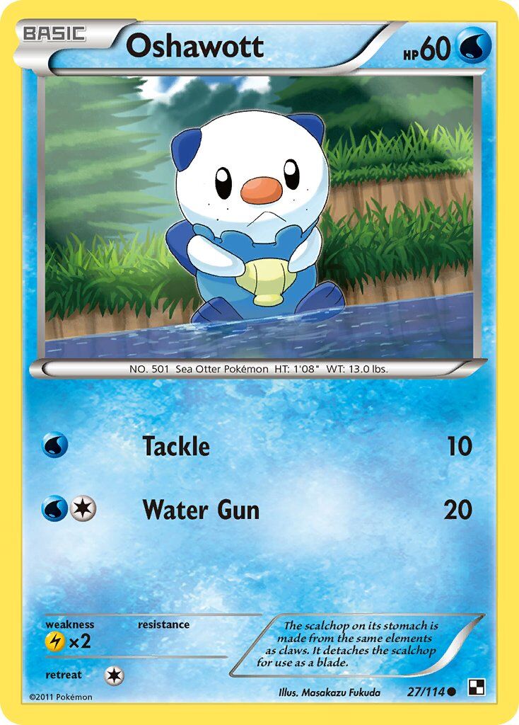 Oshawott - 27/115 - EN Oshawott - 27/115 - EN