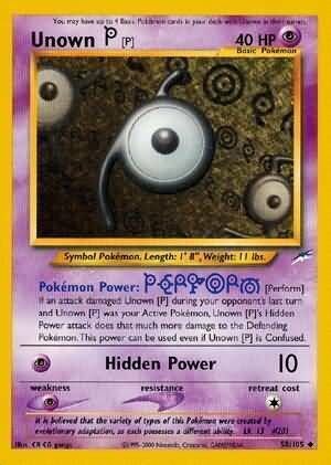 Unown P - 58/113 - Unlimited - EN