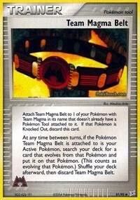 Team Magma Belt - 81/97 - Reverse Holo - EN Team Magma Belt - 81/97 - Reverse Holo - EN