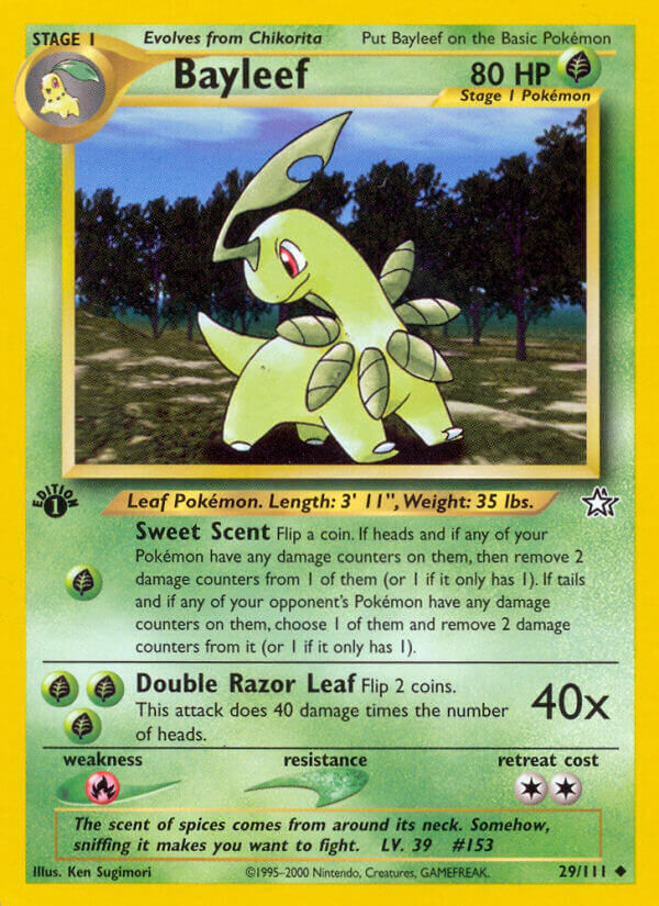 Bayleef - 29/111 - 1st Edition - EN