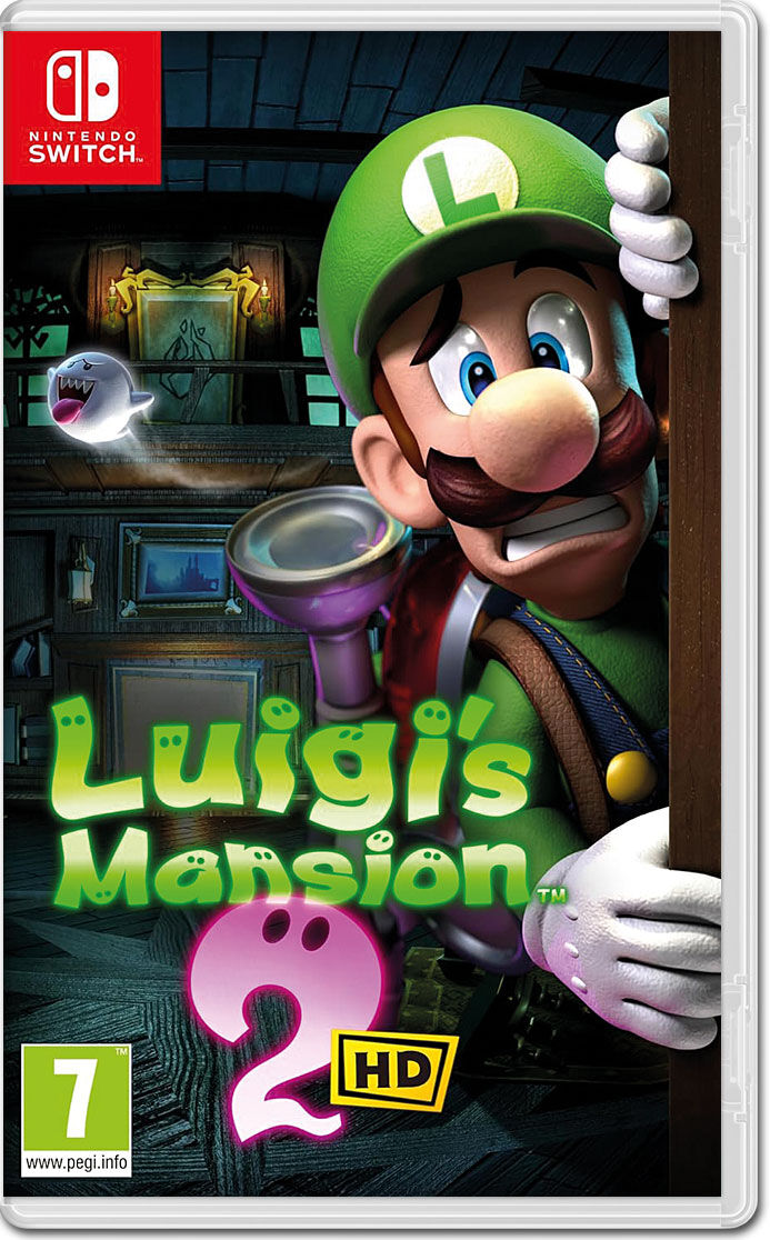 Luigi's Mansion 2 HD - NEW Sealed - Nintendo Switch - EN