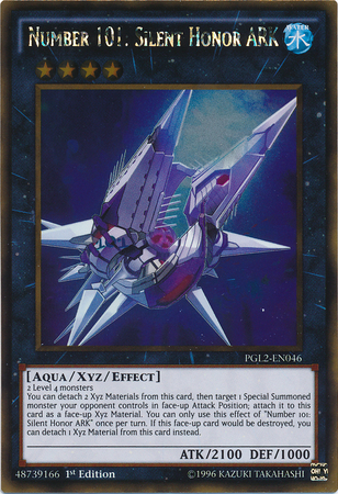 Nummer 101: Lautlose Ehre ARK - PGL2-046 - Gold Rare - 1. Auflage Nummer 101: Lautlose Ehre ARK - PGL2-046 - Gold Rare - 1. Auflage