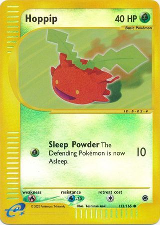 Hoppip - 112/165 - Reverse Holo - EN