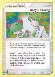 Wally’s Training - 89/100 - Reverse Holo - EN