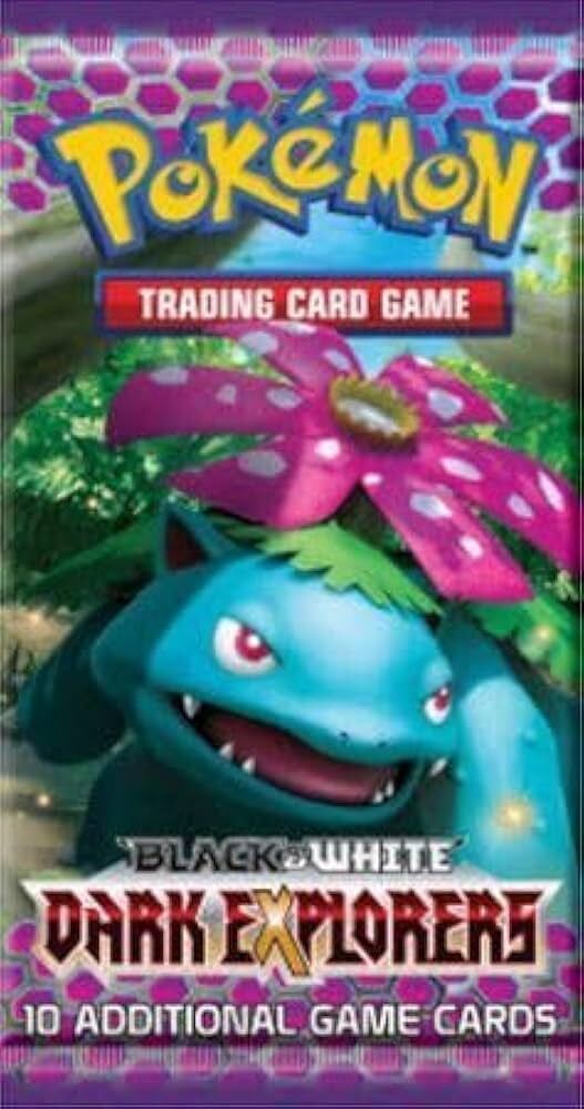 Pokémon TCG: Black & White Dark Explorers Booster Pack (1 Random) - EN Pokémon TCG: Black & White Dark Explorers Booster Pack (1 Random) - EN