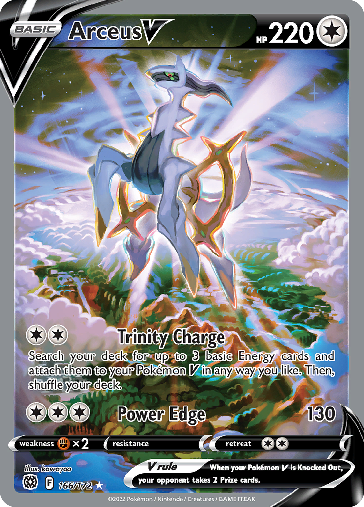 Arceus V - 166/172 - EN Arceus V - 166/172 - EN