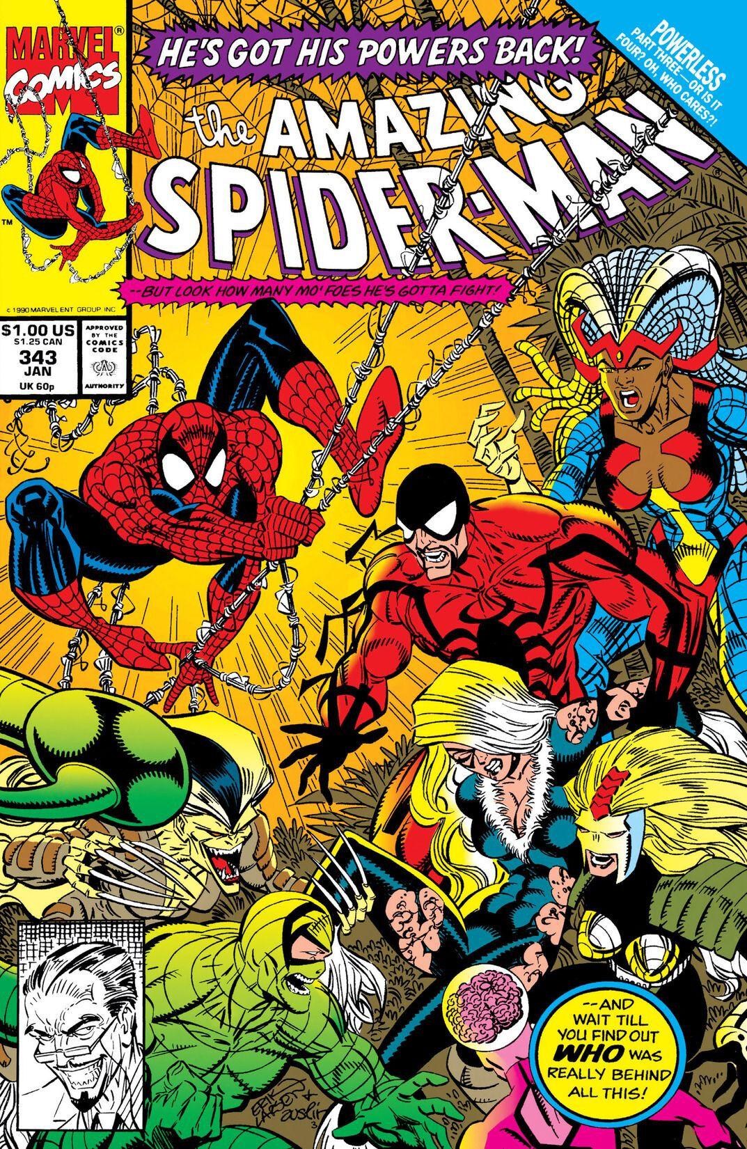 Amazing Spider-Man #343 Amazing Spider-Man #343