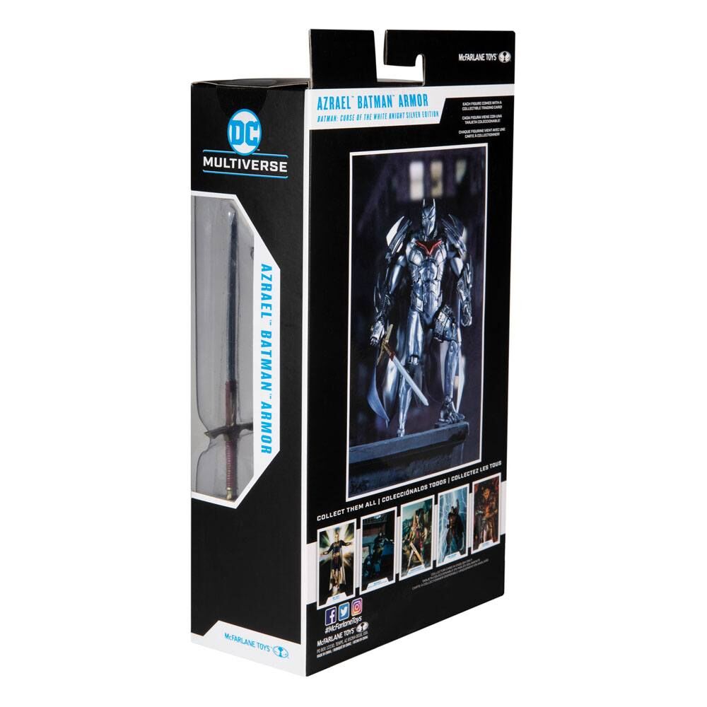 DC Multiverse Actionfigur Azrael Batman Armor Gold Label 18 cm