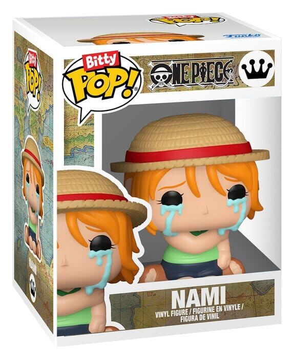 One Piece POP! Vinyl Figuren 2er-Pack Monkey D. Luffy & Nami 2 cm