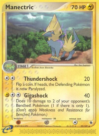 Manectric - 39/109 - EN Manectric - 39/109 - EN