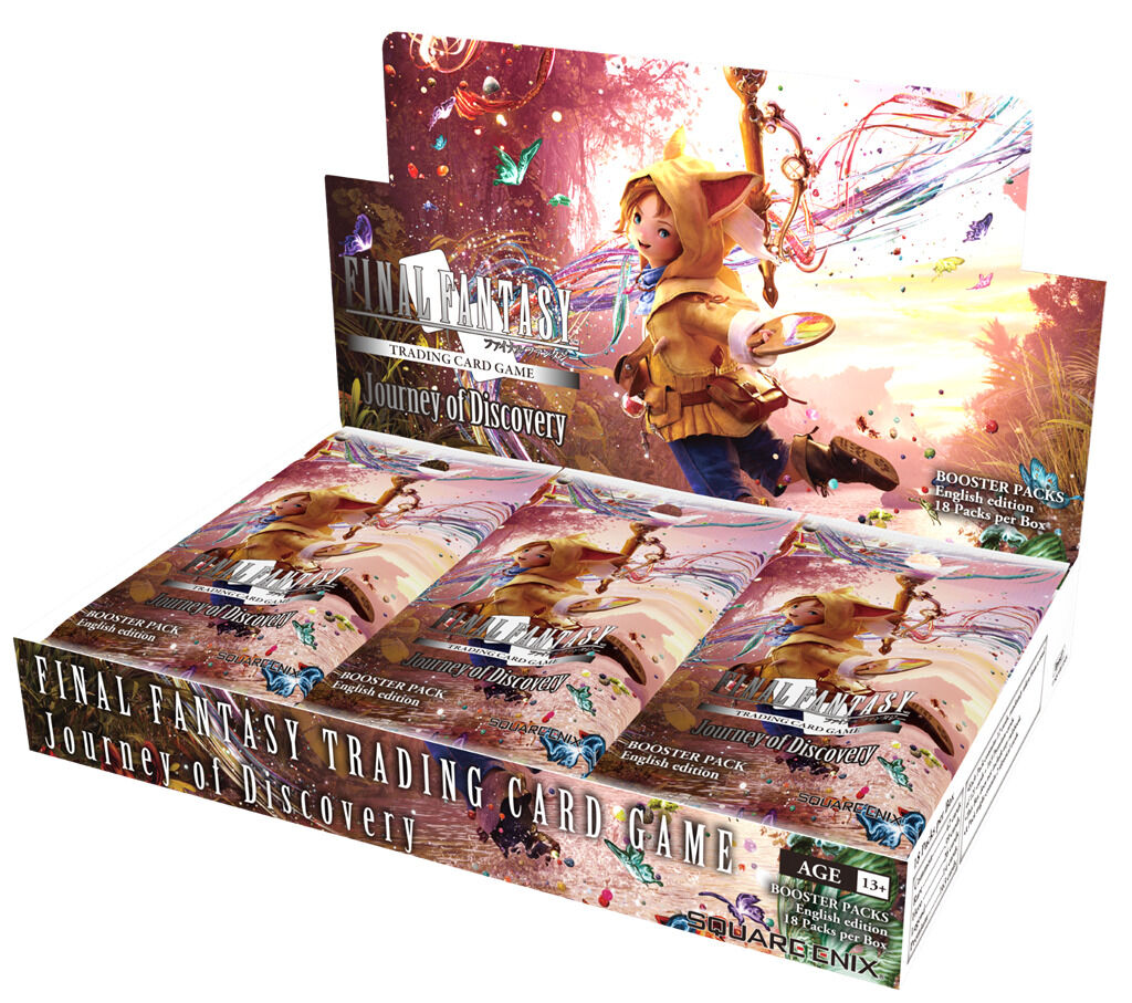 Journey of Discovery Booster Display (18) - Final Fantasy TCG - EN