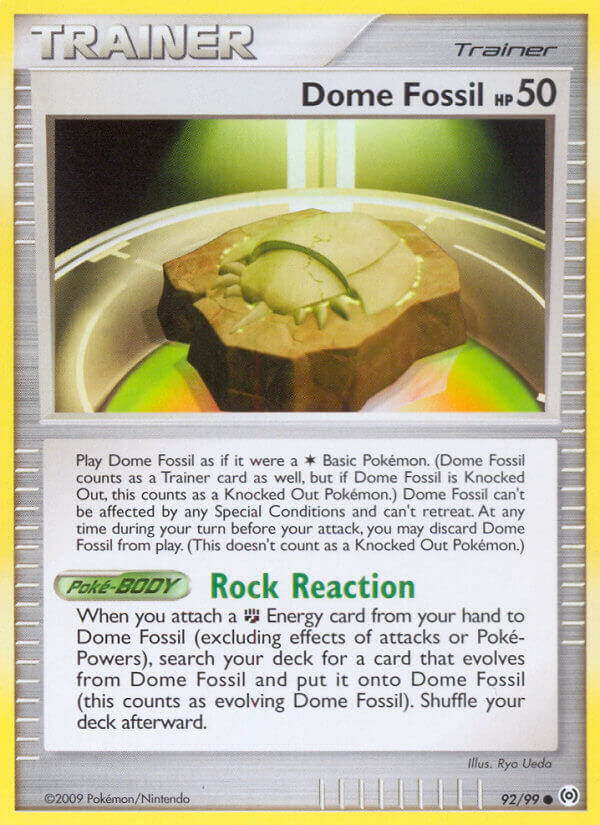 Dome Fossil - 92/99 - EN Dome Fossil - 92/99 - EN