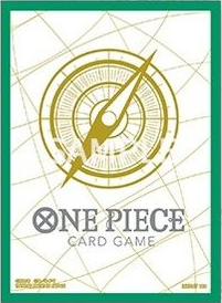 One Piece Card Game - Official Sleeves Set No. 5 - Logport Green (70 Sleeves)