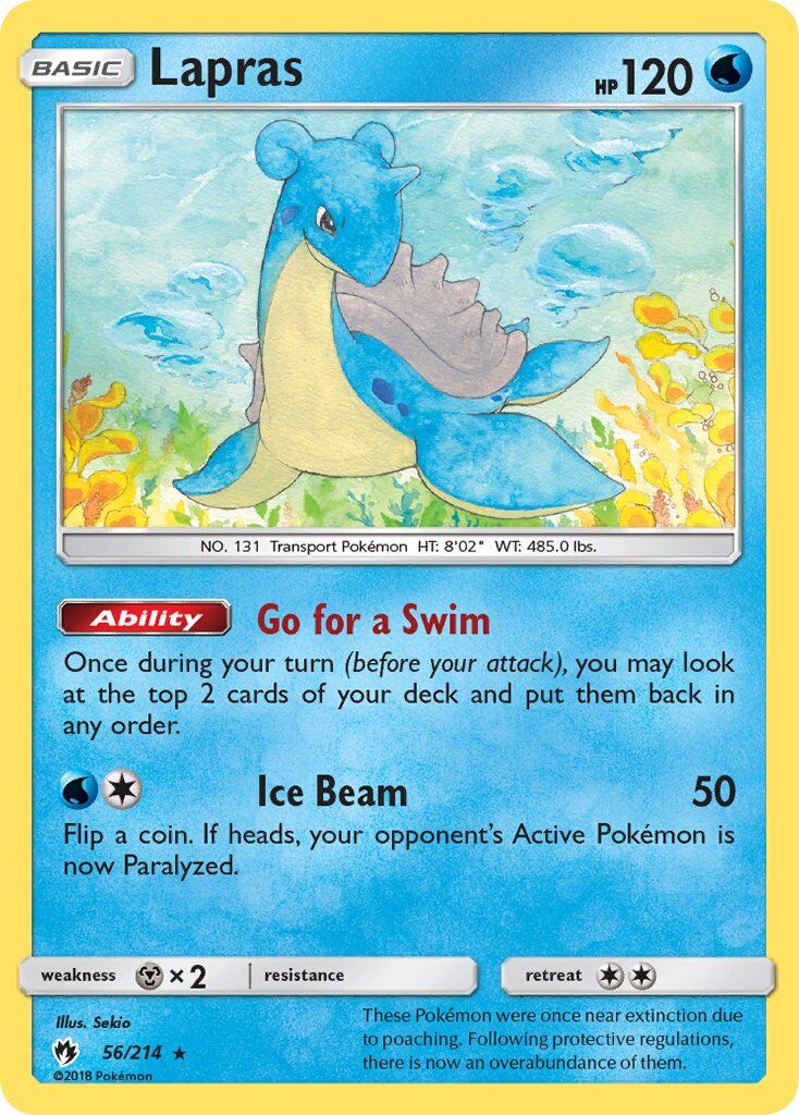 Lapras - 56/214 - EN Lapras - 56/214 - EN