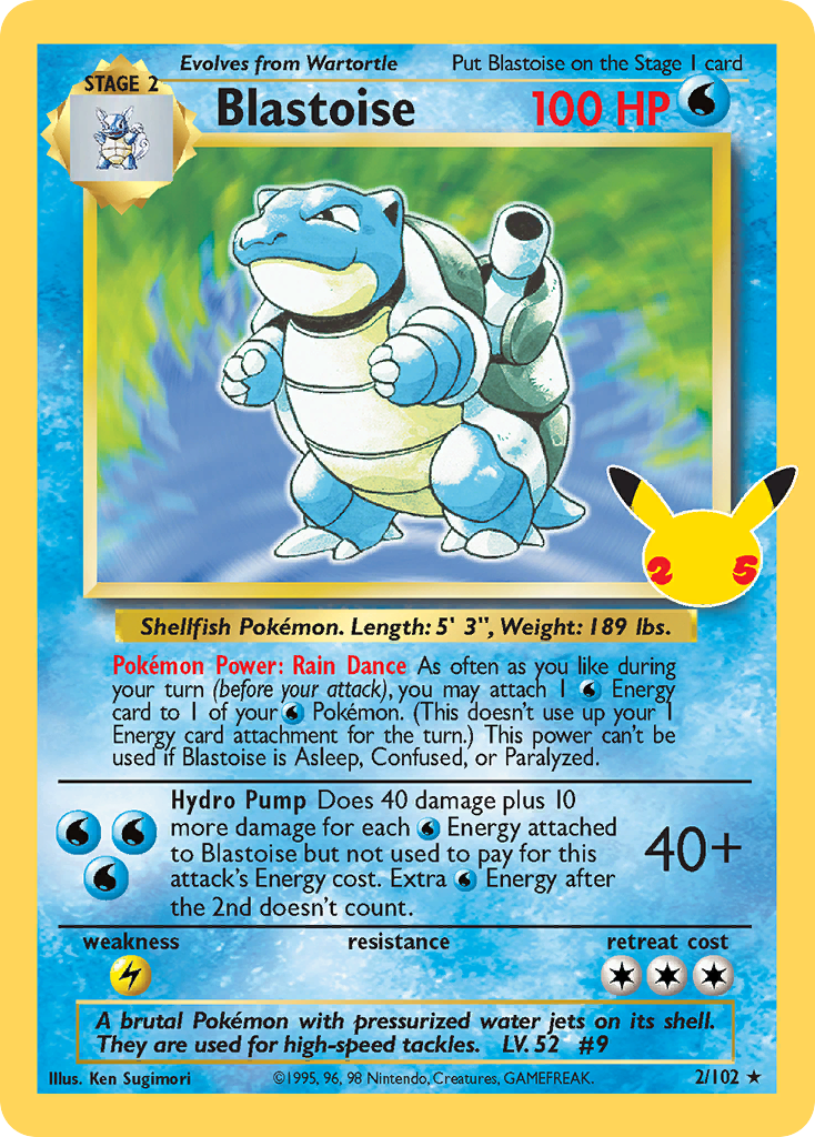 Blastoise - 2/102 - EN