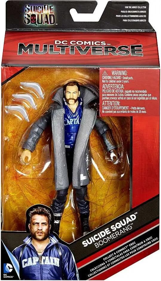 DC Suicide Squad Multiverse Croc Series Boomerang Action Figure