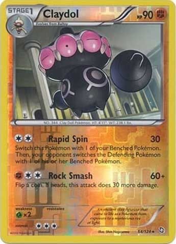 Claydol 064/124 - Pokémon TCG