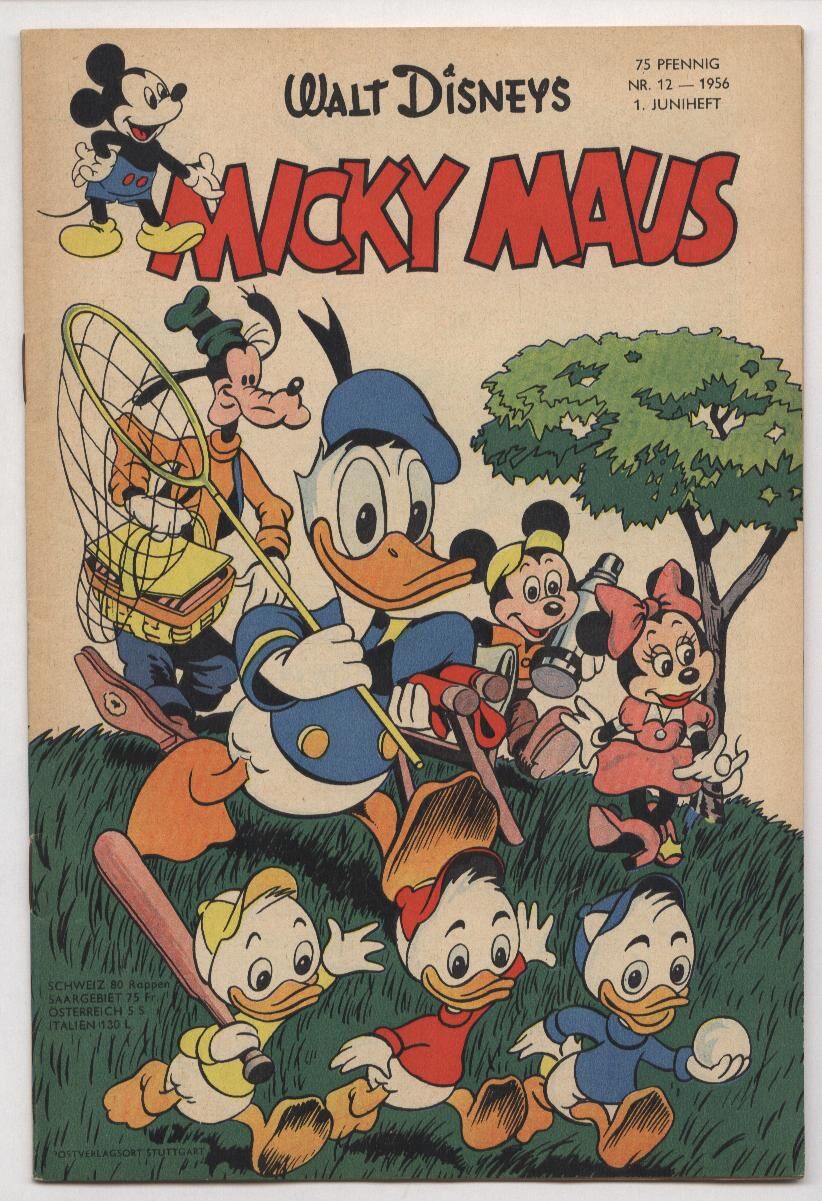 micky_maus_1956_cover Micky Maus 1956 #12