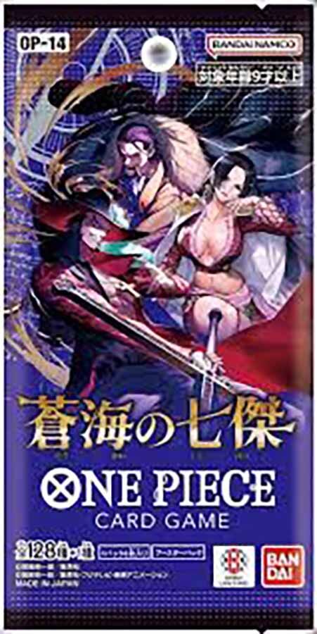 The Azure Sea's Seven Booster Pack OP-14 - One Piece Card Game - JP