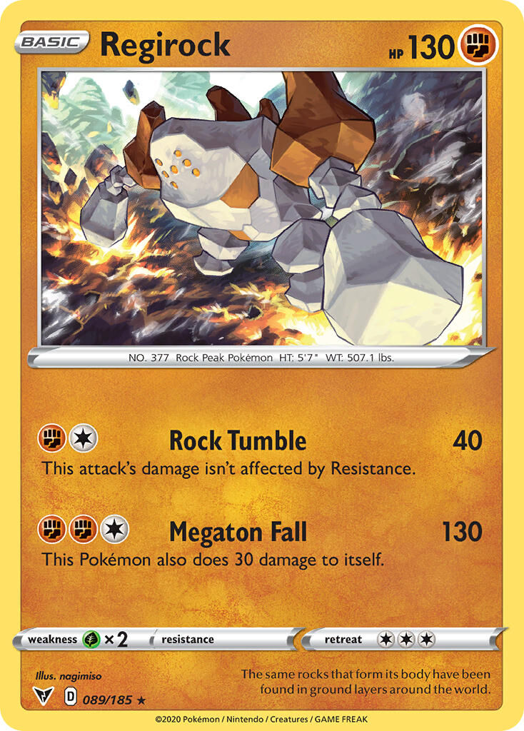 Regirock - 089/185 - EN Regirock - 089/185 - EN