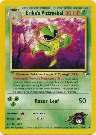 Erika’s Victreebel - 26/132 - Unlimited - EN