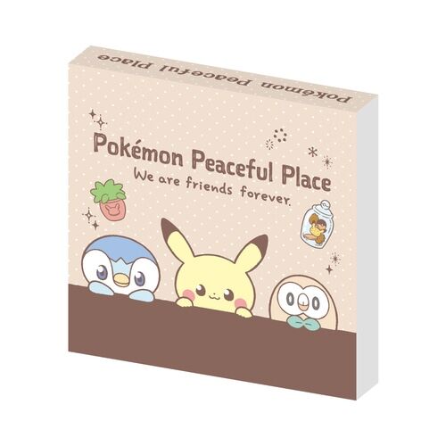 Pokémon Block Memo Peaceful Place
