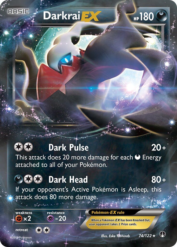Darkrai-EX - 74/122 - EN