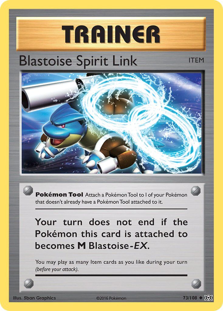 Blastoise Spirit Link - 73/108 - EN Blastoise Spirit Link - 73/108 - EN