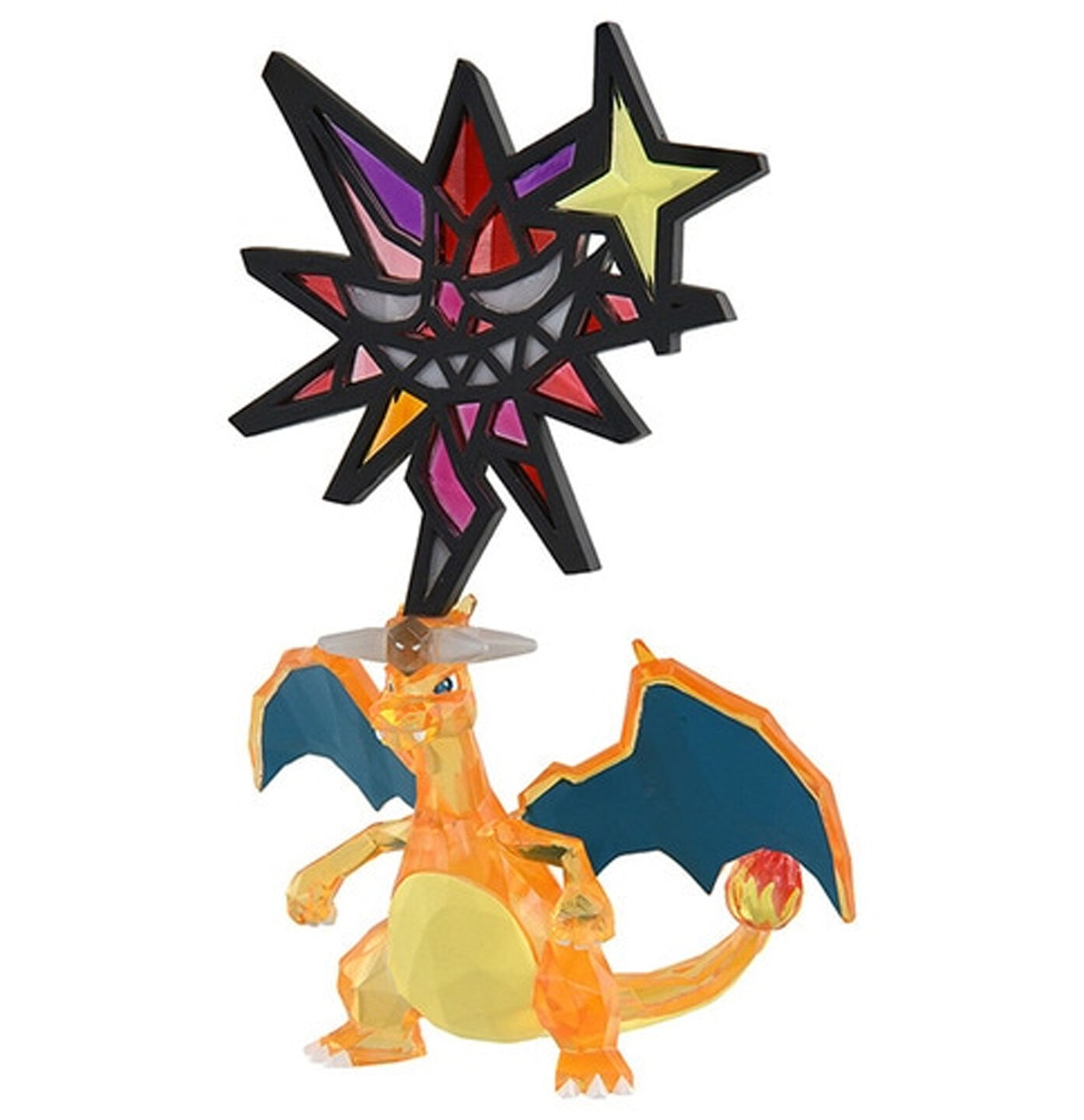 Dark Tera Type Charizard Takara Tomy Monster Collection Figure