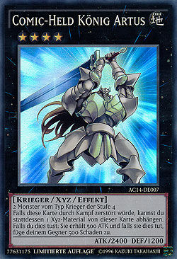 comic-held_k-nig_artus Comic-Held König Artus - Yu-Gi-Oh!