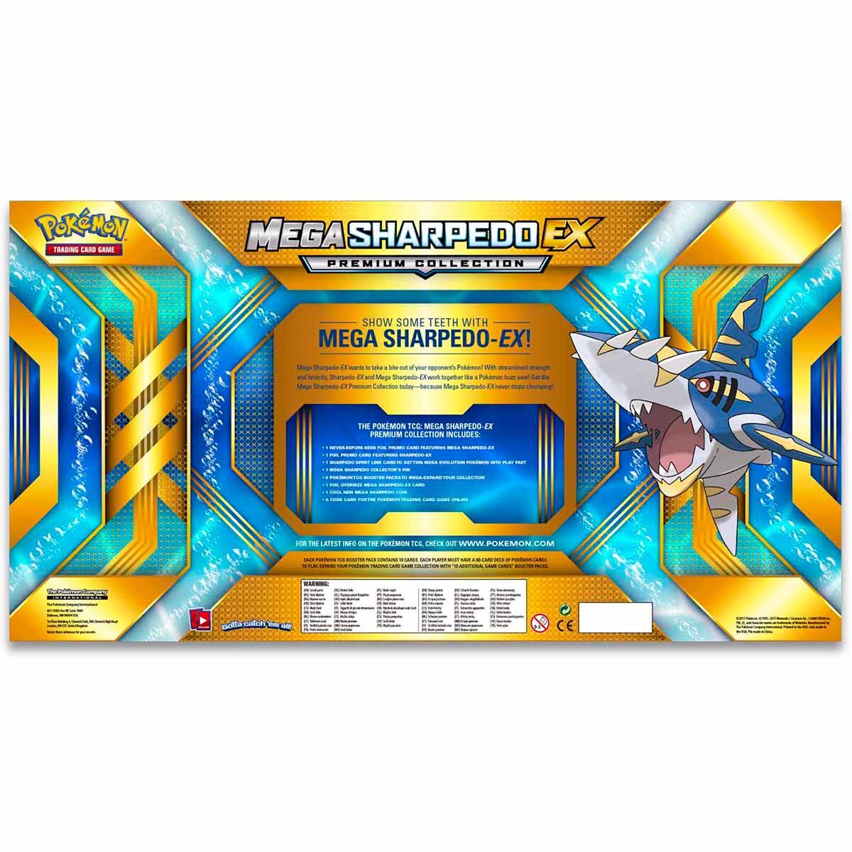 Pokémon Mega Sharpedo EX Premium Collection Box - EN