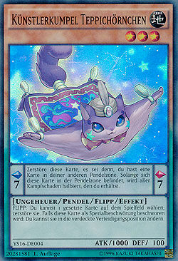 kuenstlerkumpel_teppichoernchen Künstlerkumpel Teppichörnchen - Yu-Gi-Oh!
