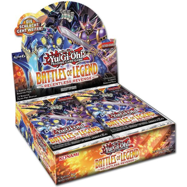 Battles of Legend: Relentless Revenge Booster Display - Yu-Gi-Oh! - EN