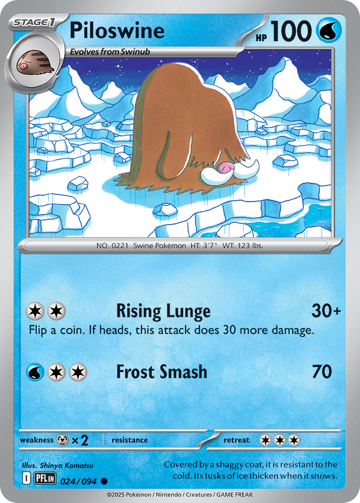 Piloswine - 024/094 - EN