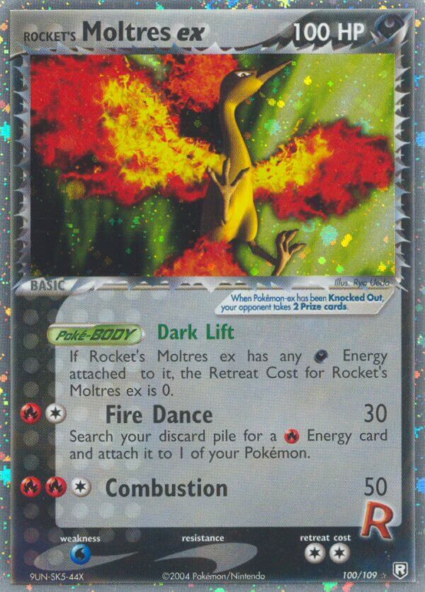 Rocket’s Moltres ex - 100/109 - EN Rocket’s Moltres ex - 100/109 - EN