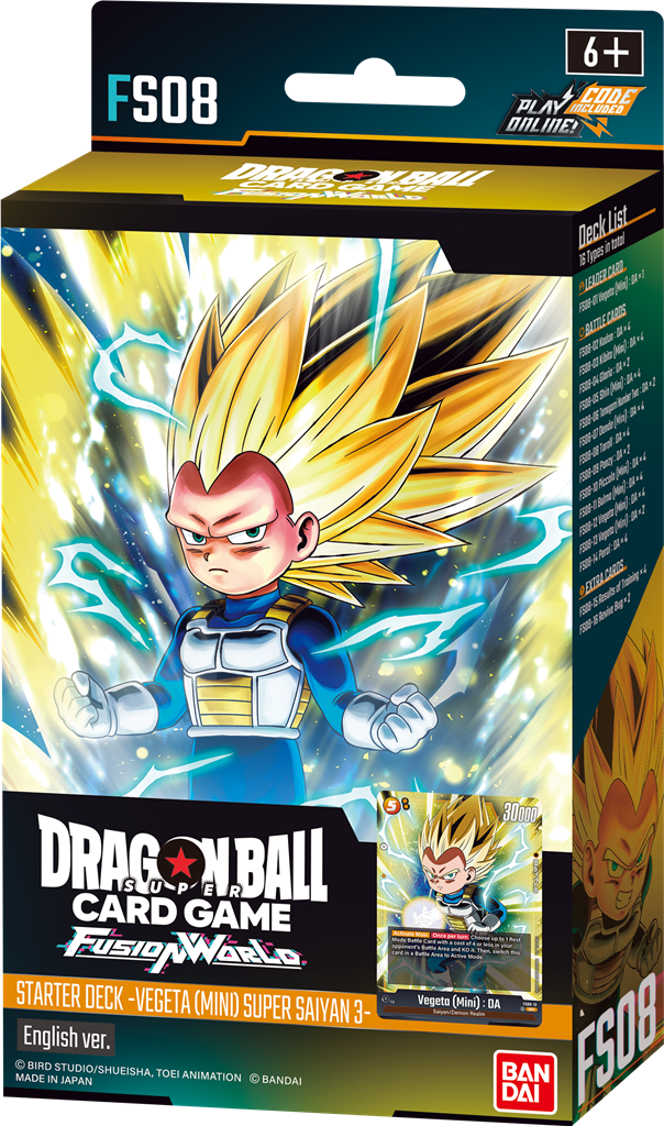 Fusion World FS08 Starter Deck - Dragonball Super Card Game - EN 