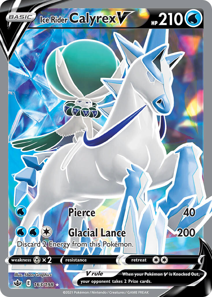 Ice Rider Calyrex V - 163/198 - EN Ice Rider Calyrex V - 163/198 - EN