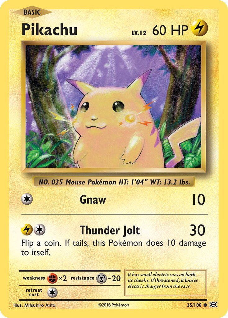 Pikachu - 35/108 - EN