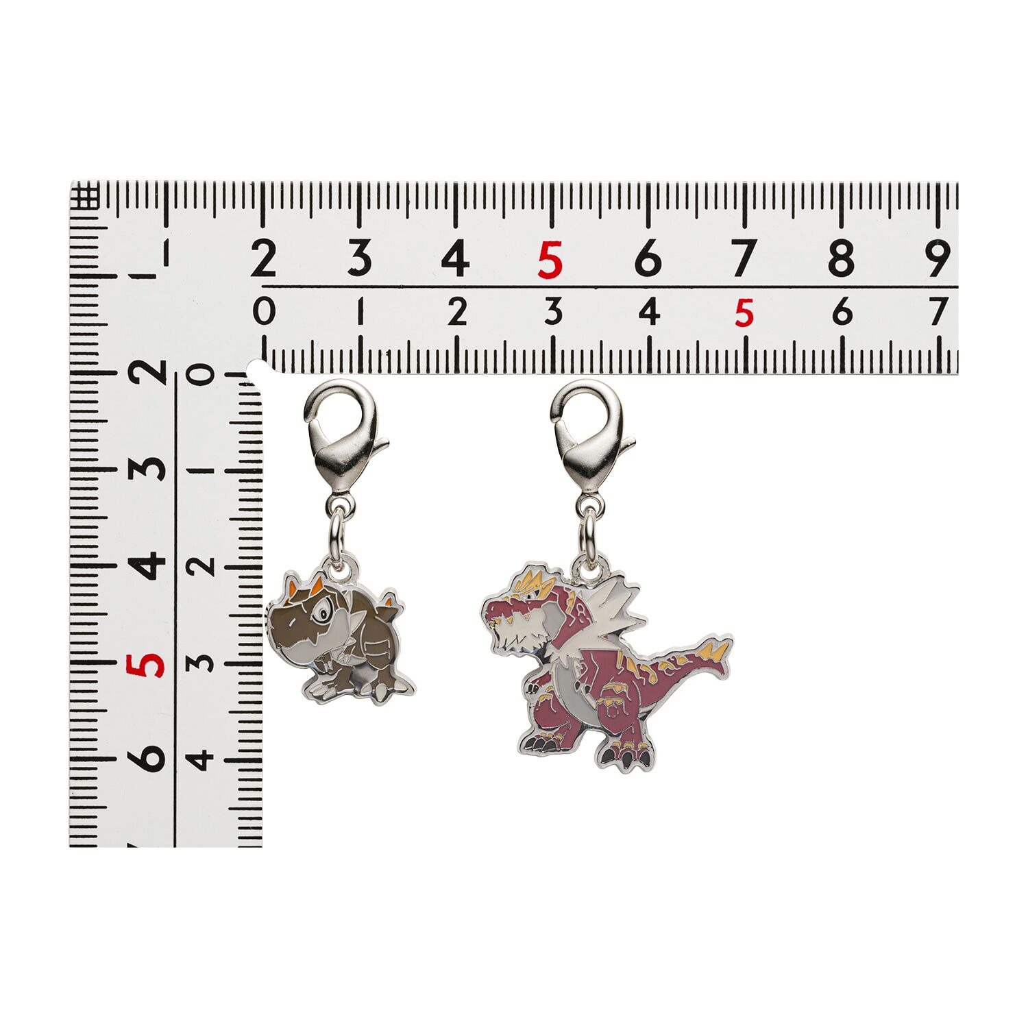 Pokemon Center - Tyrunt, Tyrantrum Schlüsselanhänger - 2 Stück