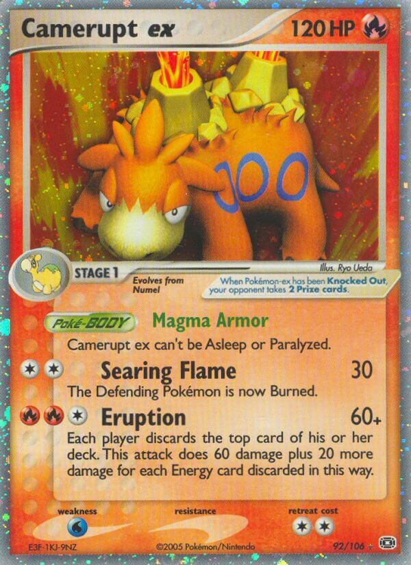 Camerupt ex - 92/106 - EN