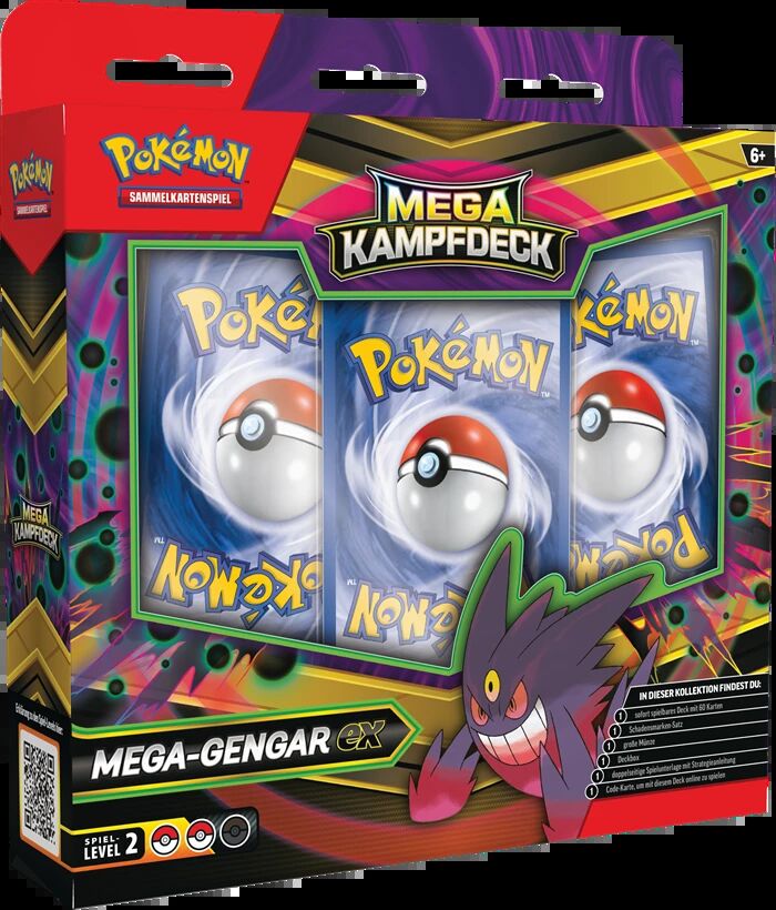 Pokémon Mega Battle Deck Gengar ex - DE Pokémon Mega Battle Deck Gengar ex - DE