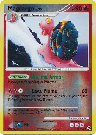 Magcargo - 45/106 - Reverse Holo - EN Magcargo - 45/106 - Reverse Holo - EN