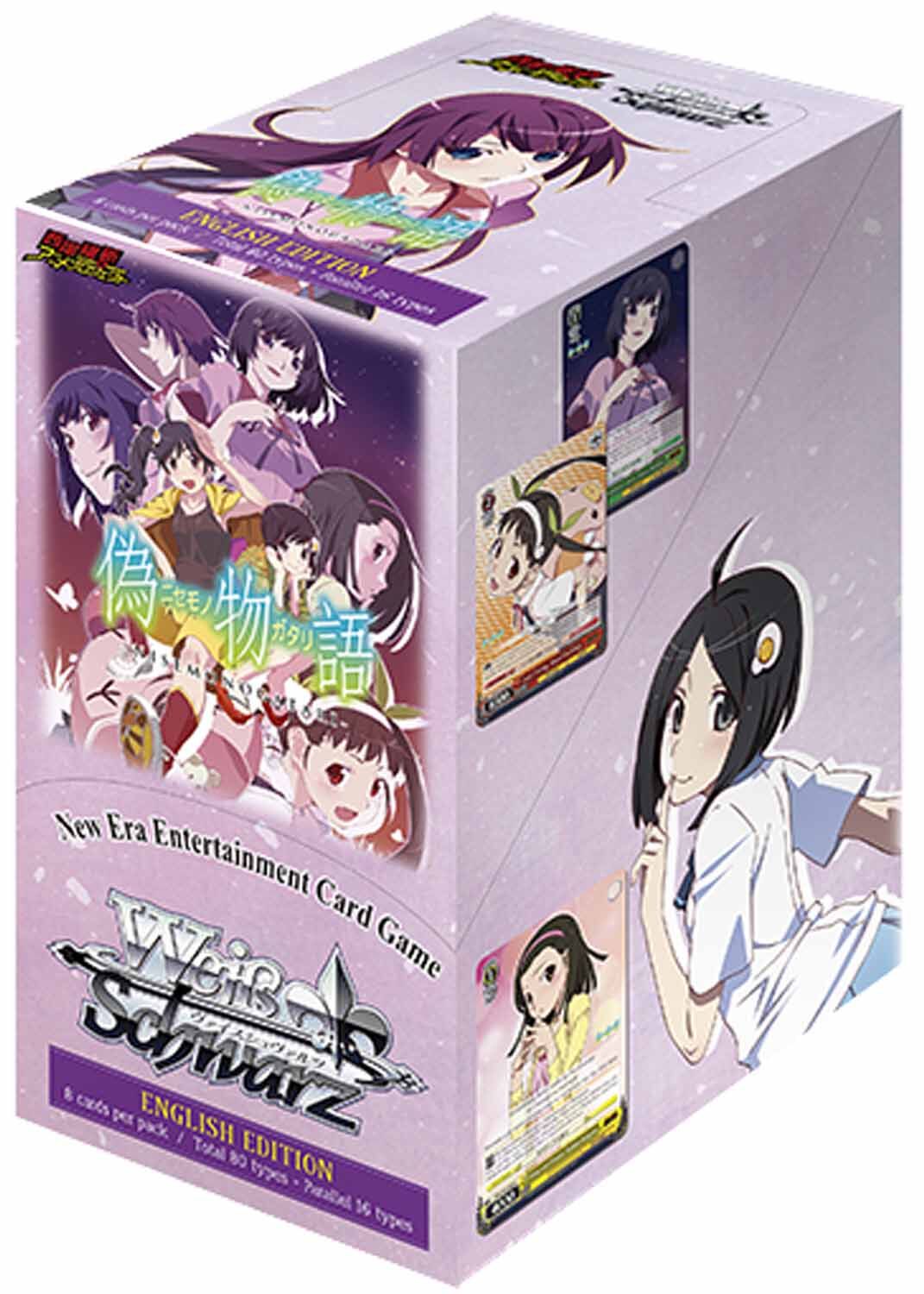 nisemonogatari-booster-display-weiss-schwarz-tcg-en-1 Nisemonogatari Booster Display - Weiss Schwarz TCG - EN